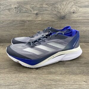 Adidas Adizero Boston 12 Men's Running Shoes Size 13 Blue White JP7913